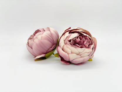 4" Mauve Purple Double Peony