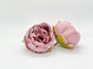 Dusty lavender mauve peony faux flower for wedding floral arrangements