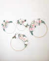Floral Hoop Wreath, Nursery Floral Wreath, Nursery Wall Decor Girl, Photo Prop Wreath, Baby Shower Wreath Girl Nursery, Farmhouse Decor