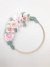 Floral Hoop Wreath