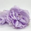 5" Large Full Lavender Peony, Lavender Peony Decor Lavender Wedding Peony Artificial Peony Decor Lavender Silk Flower Peony Wedding Flower