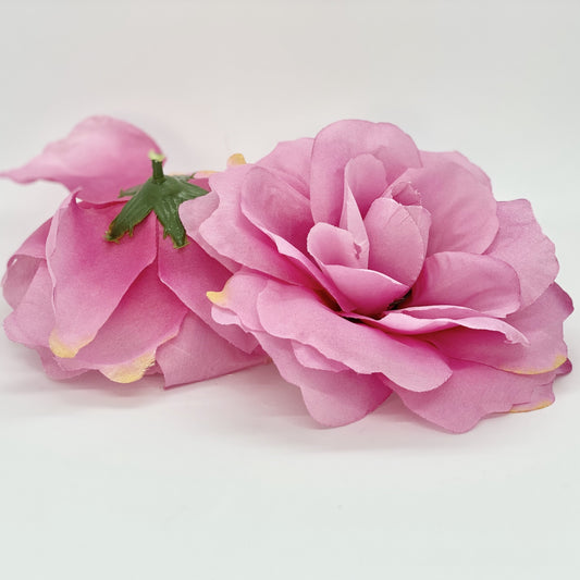 5" Large Fuchsia Pink Rose Large Hot Pink Rose Fuchsia Silk Flower Fuchsia Artificial Flower Fuchsia Wedding Flower Fuchsia Party Flower