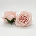 3-inch light mauve dusty pink artificial rose for weddings, showers, and cake decorations