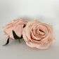 3.5" Peachy Mauve Rose Mauve Artificial Rose Mauve Artificial Flower Wedding Dusty Peach Artificial Flower Mauve Silk Flower Wedding Flower