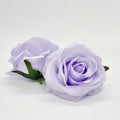 3-inch light lavender lilac artificial rose for weddings, bouquets, and event decor