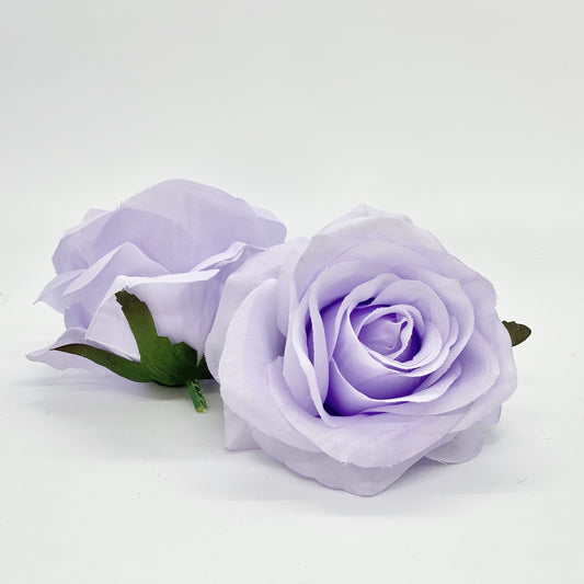 3" Light Lavender Rose Lilac Rose Artificial Lavender Rose Artificial Light Purple Flower Lavender Silk Flower Light Purple Silk Flower