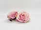 Pink ombre artificial rose side view for wedding arrangements