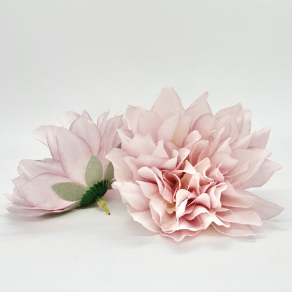 5" Artificial Dahlia Dusty Rose Pink Dahlia High Quality Artificial Flower Dahlia Dusty Mauve Flower Dusty Pink Flower Dusty Pink Silk