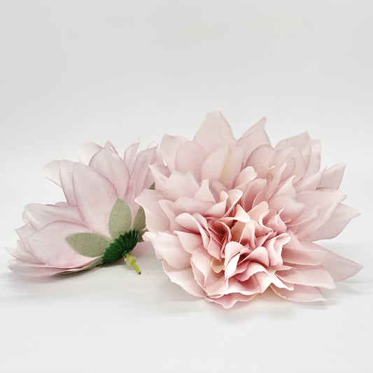 5" Artificial Dahlia Dusty Rose Pink Dahlia High Quality Artificial Flower Dahlia Dusty Mauve Flower Dusty Pink Flower Dusty Pink Silk