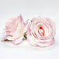 Light pink artificial rose pale pink silk wedding cake flower for decor