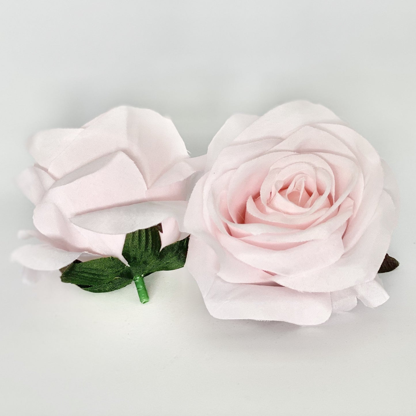 3" Pale Pink Rose Light Pink Artificial Rose Pale Blush Pink Rose Pale Pink Artificial Flower Blush Artificial Flower Blush Wedding Flower