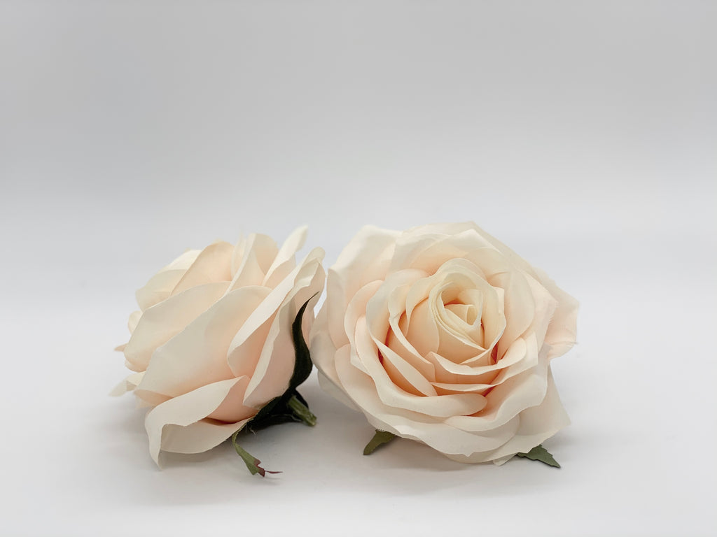 3.5" Light Peach Rose