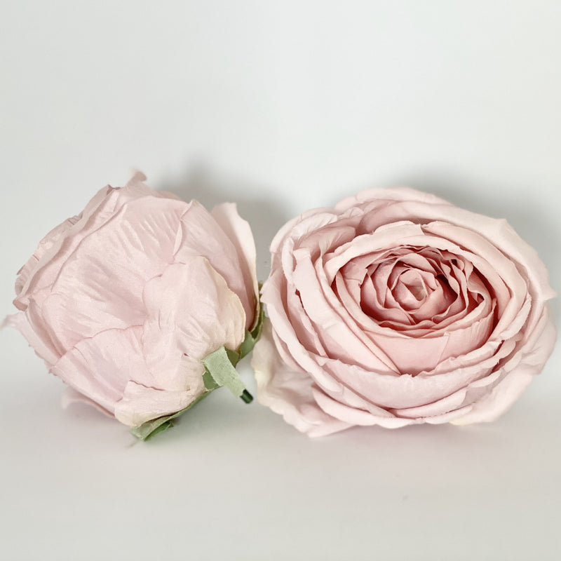 3.5" Large Light Dusty Pink Peony Light Mauve Peony Dusty Pink Artificial Flower Dusty Pink Wedding Flower Mauve Wedding Pink Silk Flower