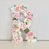 Floral Letter, Floral Initial, Nursery Letter, Flower Letter, Nursery Wall Art, Baby Gift, Shabby Chic, Boho Chic Nursery Decor, Nursery Art