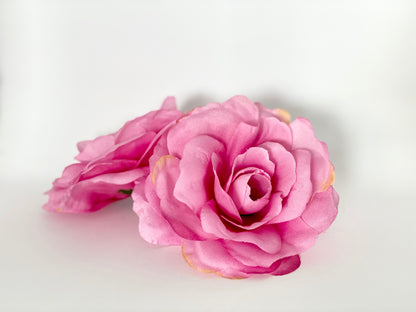 5" Large Fuchsia Pink Rose