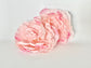 Light pink peony artificial flower close up for event florals