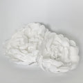 5" Large Full White Peony Party Decoration White Peony Wedding Peony Silk Flower Peony Artificial Peony Flower Peony Bouquet Peony Decor