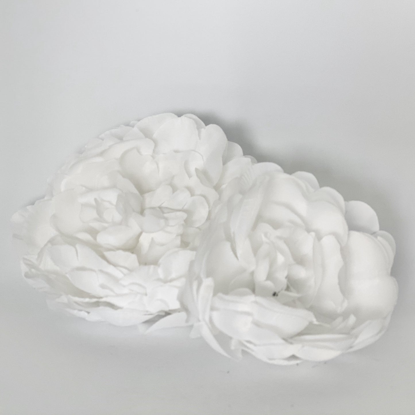 5" Large Full White Peony Party Decoration White Peony Wedding Peony Silk Flower Peony Artificial Peony Flower Peony Bouquet Peony Decor