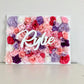 Blush Pink Flower Wall, Blush Pink Peony Decor, Peony Nursery Decor, Floral Letter, Flower Letter, Girl Nursery Name Sign Art, Personalized