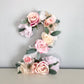 Large Floral Letter Home & Event Backdrop