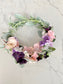 Baby Shower Flower Crown Adult, Bridal Shower Bride Flower Crown Wedding, Custom Flower Crown, Boho Flower Crown, Bridesmaid Flower Crown