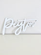 Custom Name Sign, Wedding Name, Last Name, Baby Name, Nursery Name, Family Name, Wood Name, Wood Sign, Wedding Sign, Door Sign, Custom Sign