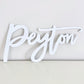 Custom Name Sign, Wedding Name, Last Name, Baby Name, Nursery Name, Family Name, Wood Name, Wood Sign, Wedding Sign, Door Sign, Custom Sign
