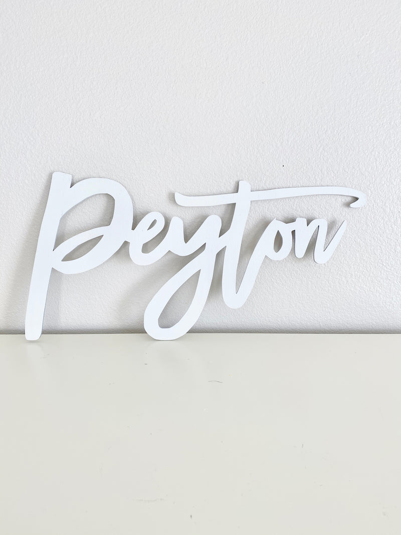 Custom Name Sign, Wedding Name, Last Name, Baby Name, Nursery Name, Family Name, Wood Name, Wood Sign, Wedding Sign, Door Sign, Custom Sign
