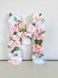 Floral Letter, Floral Initial, Nursery Letter, Flower Letter, Nursery Wall Art, Baby Gift, Shabby Chic, Boho Chic Nursery Decor, Nursery Art