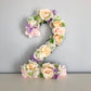 Large Floral Letter Home & Event Backdrop