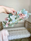 Baby Shower Flower Crown Adult, Bridal Shower Bride Flower Crown Wedding, Custom Flower Crown, Boho Flower Crown, Bridesmaid Flower Crown