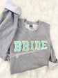 BRIDE crewneck sweatshirt in white - bachelorette sweatshirt newlywed gift