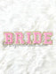 BRIDE Chenille Letter Patches