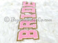 BRIDE chenille letter patches color options bridal shower sew on