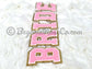 BRIDE Chenille Letter Patches