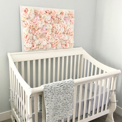 flower wall peony wall decor rose wall decor custom flower wall nursery wall decor girl nursery decor girl