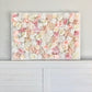 custom flower wall blush flower wall floral wall hanging flower wall hanging peony wall decor rose wall decor girl nursery decor girl