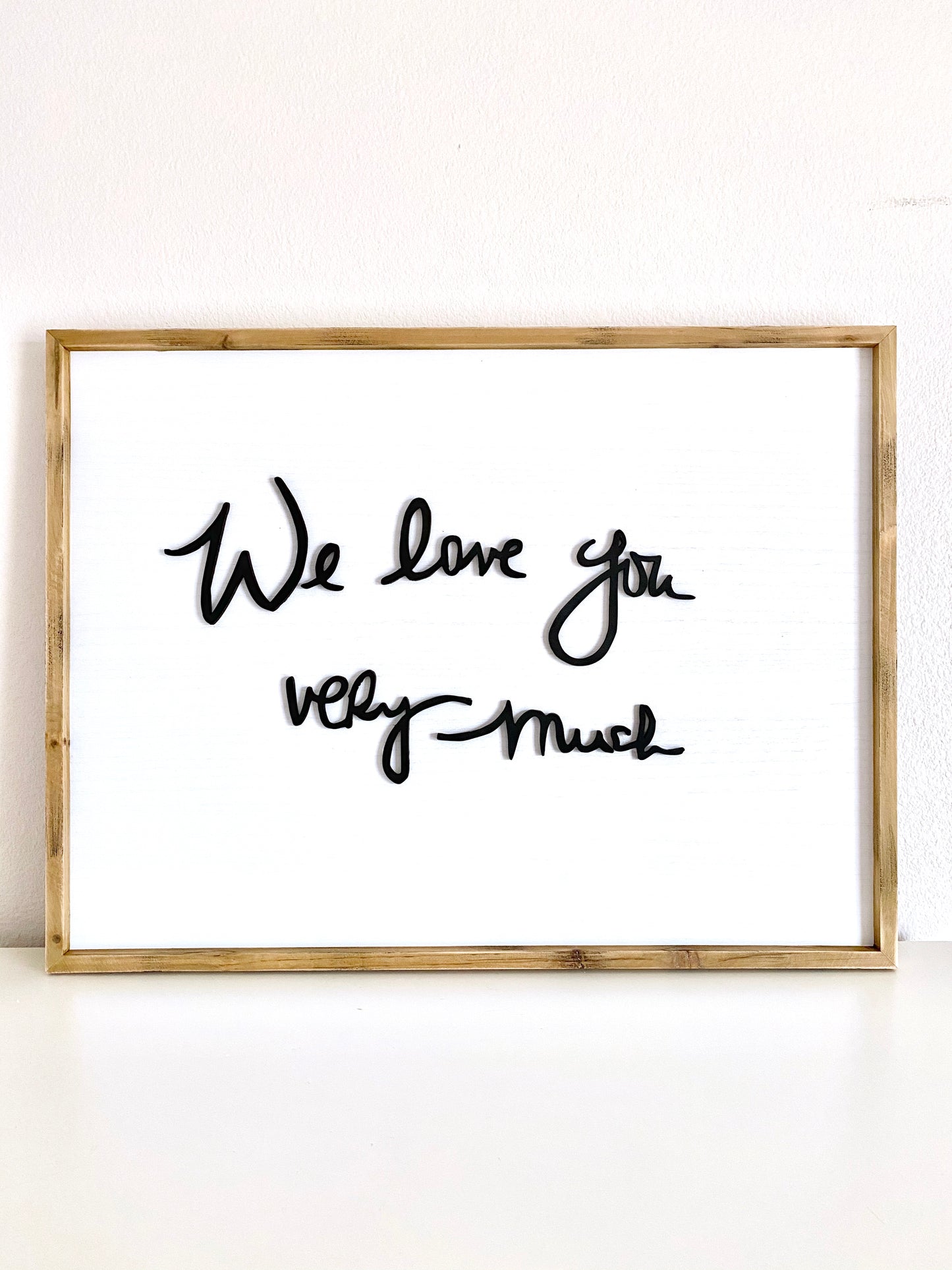 Personalized Handwriting Sign