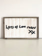 Personalized Handwriting Sign