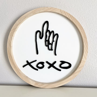 Personalized Handwriting Sign
