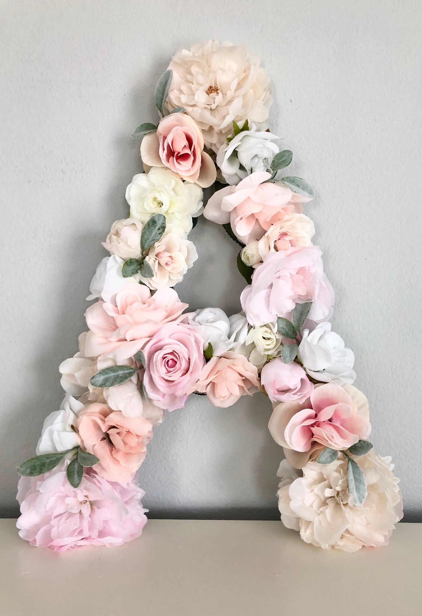 shabby chic nursery decor wall art baby name sign