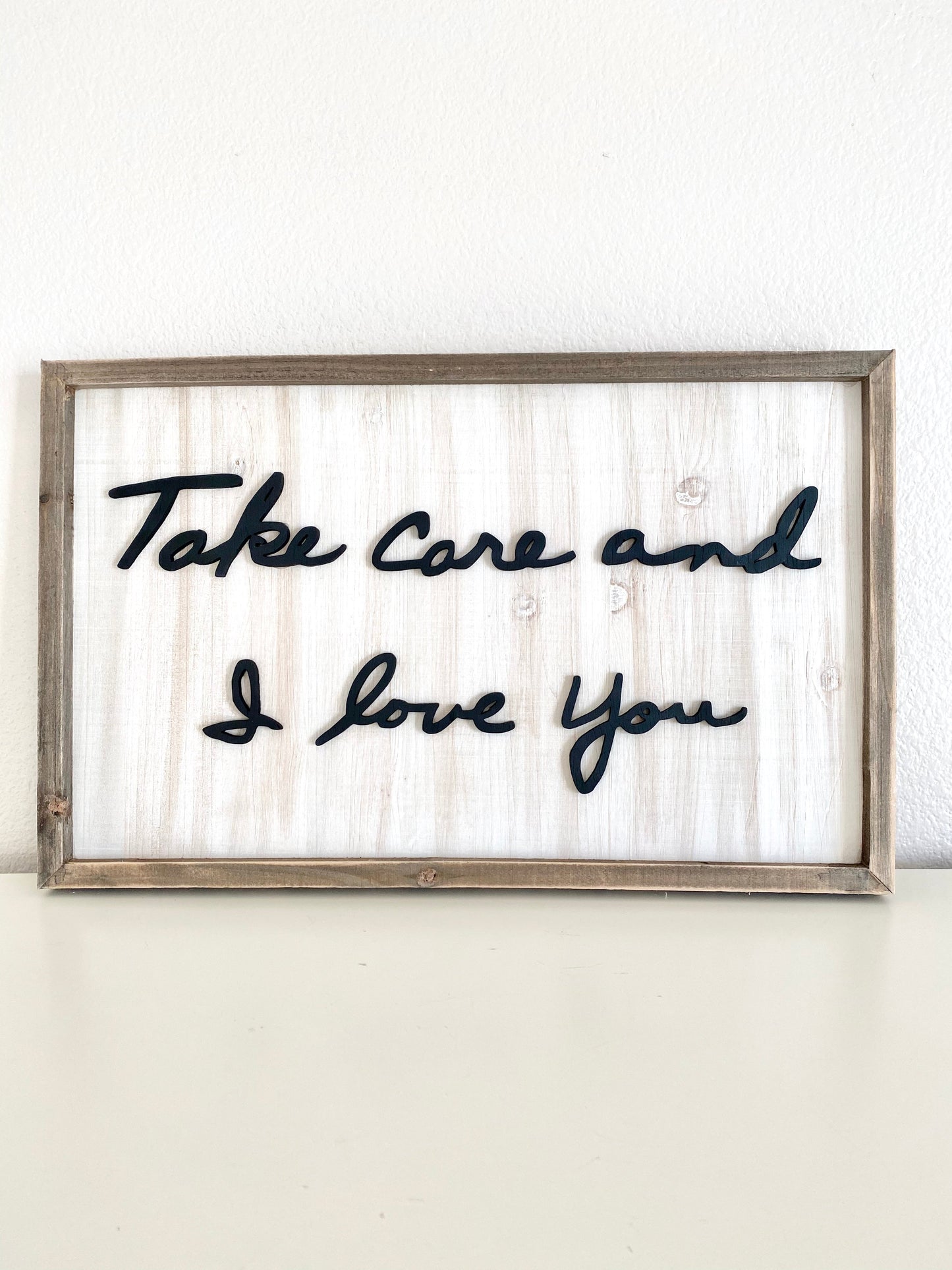 Personalized Handwriting Sign wood wall art - Mother's Day gift idea custom laser cut