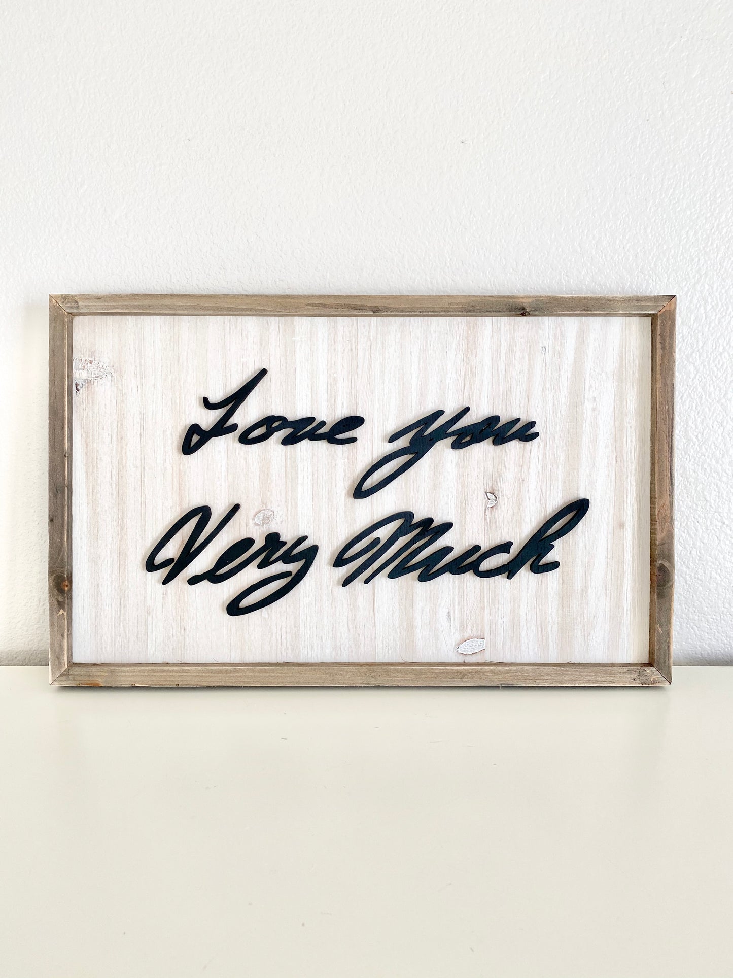Personalized Handwriting Sign