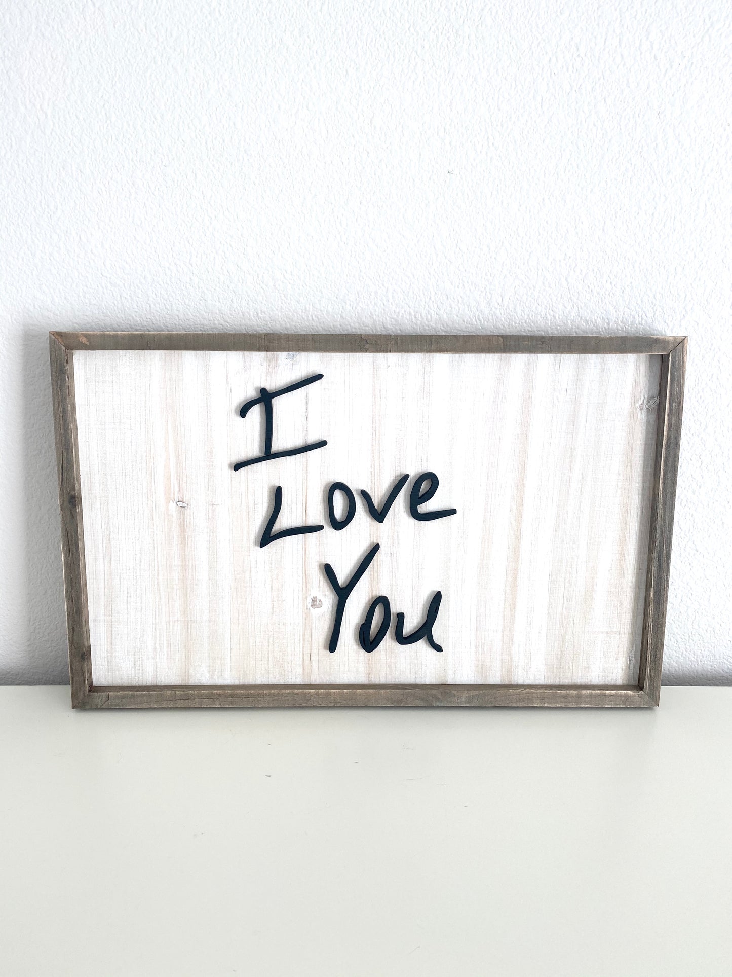 Personalized Handwriting Sign