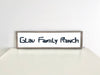 Personalized Handwriting Sign