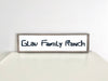 Personalized Handwriting Sign