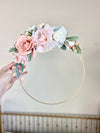 Floral Hoop Wreath