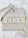 Chenille DANCE Patch Crewneck Sweatshirt
