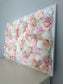 custom flower wall blush flower wall floral wall hanging flower wall hanging peony wall decor rose wall decor girl nursery decor girl