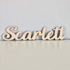 wood script sign custom